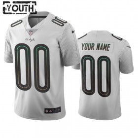 Lasten Los Angeles Chargers NFL Pelipaita Custom Valkoinen City Edition Vapor Limited